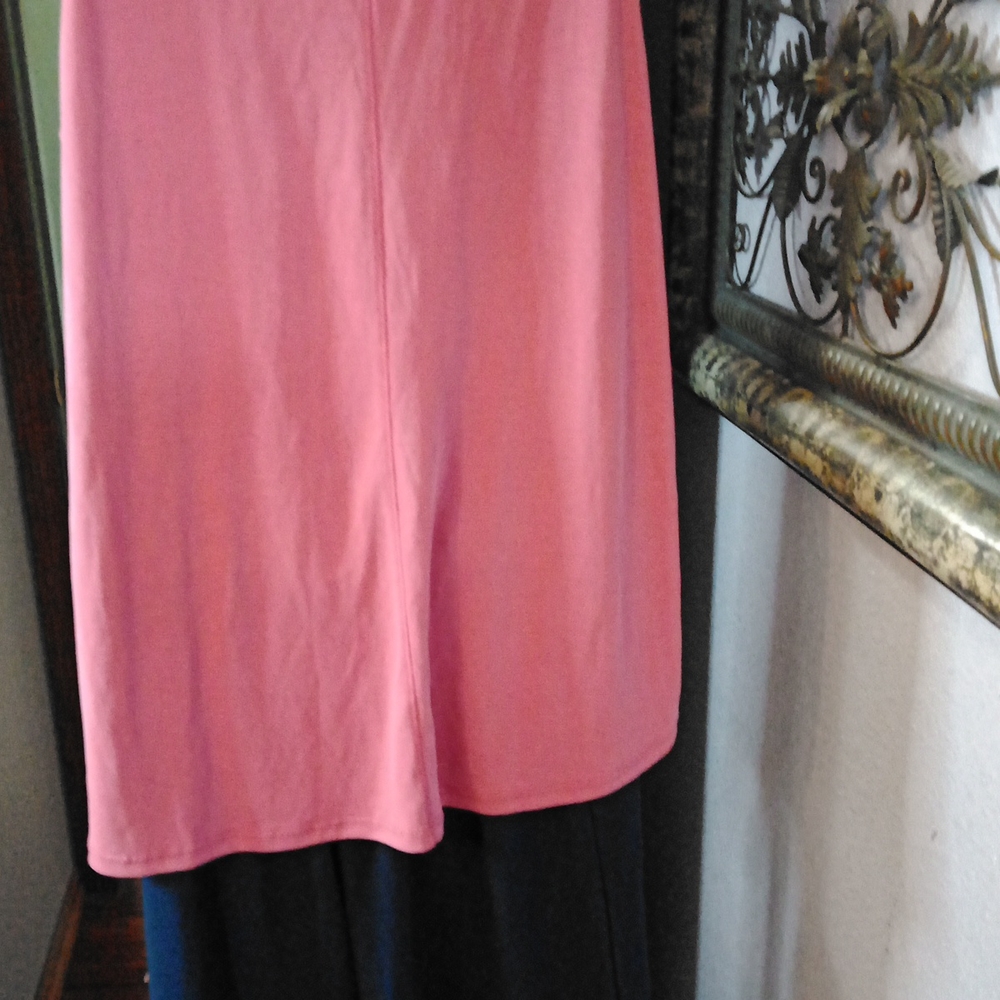 NWT Anthropologie Lavender Field Statement Neckline Rose Colored SL Top Sz S - Picture 7 of 11